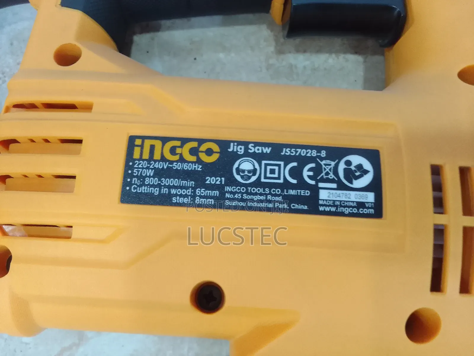 Ingjs57028-8 Jig Saw 570W