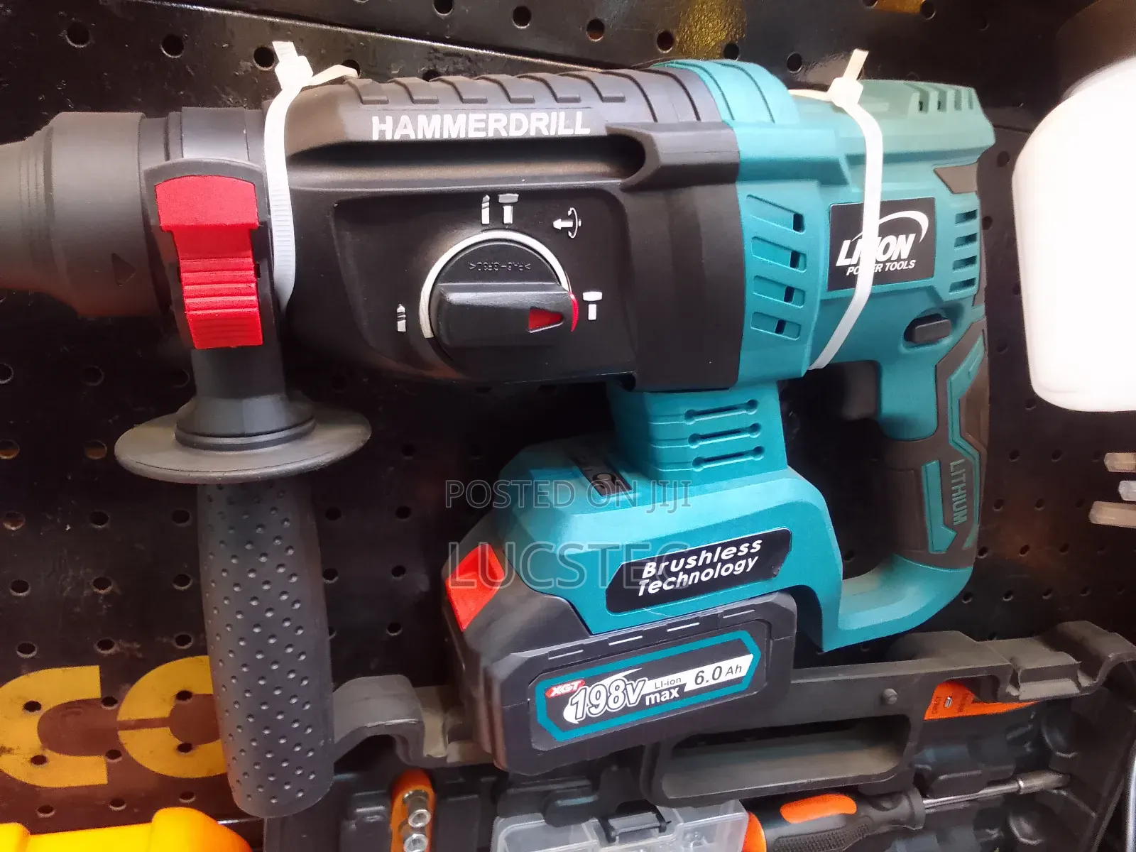 Brushless Technology Lithium-Ion Hammer Drill 198V 6.0ah
