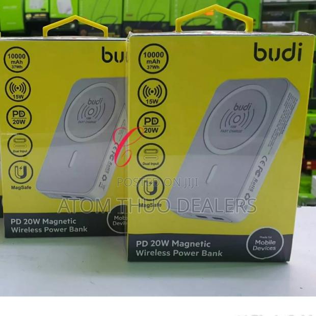 Budi PB081W PD 20W Magnetic Wireless Powerbank With Type C