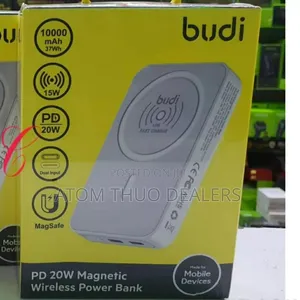 Budi PB081W PD 20W Magnetic Wireless Powerbank With Type C