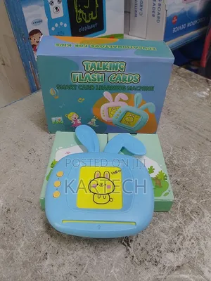 Blue Talking Flash Card Reader