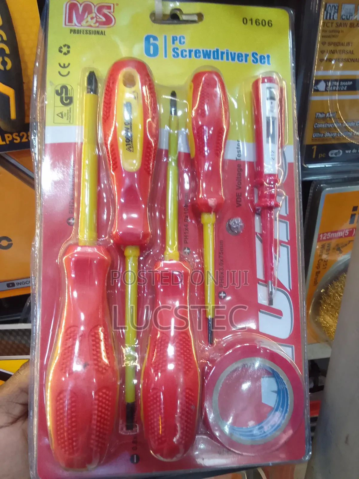 M S 01606 Screwdriver Set 6 PCS
