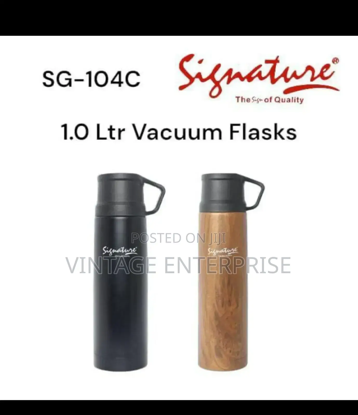 1ltr Signature Flask