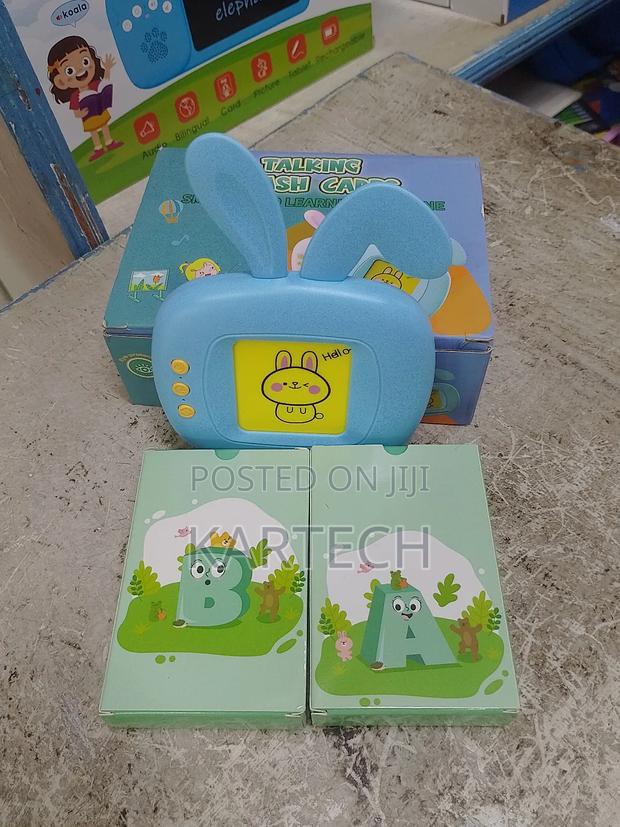 Rabbit Talking Flash Card Reader With Double Sided Cards - main view