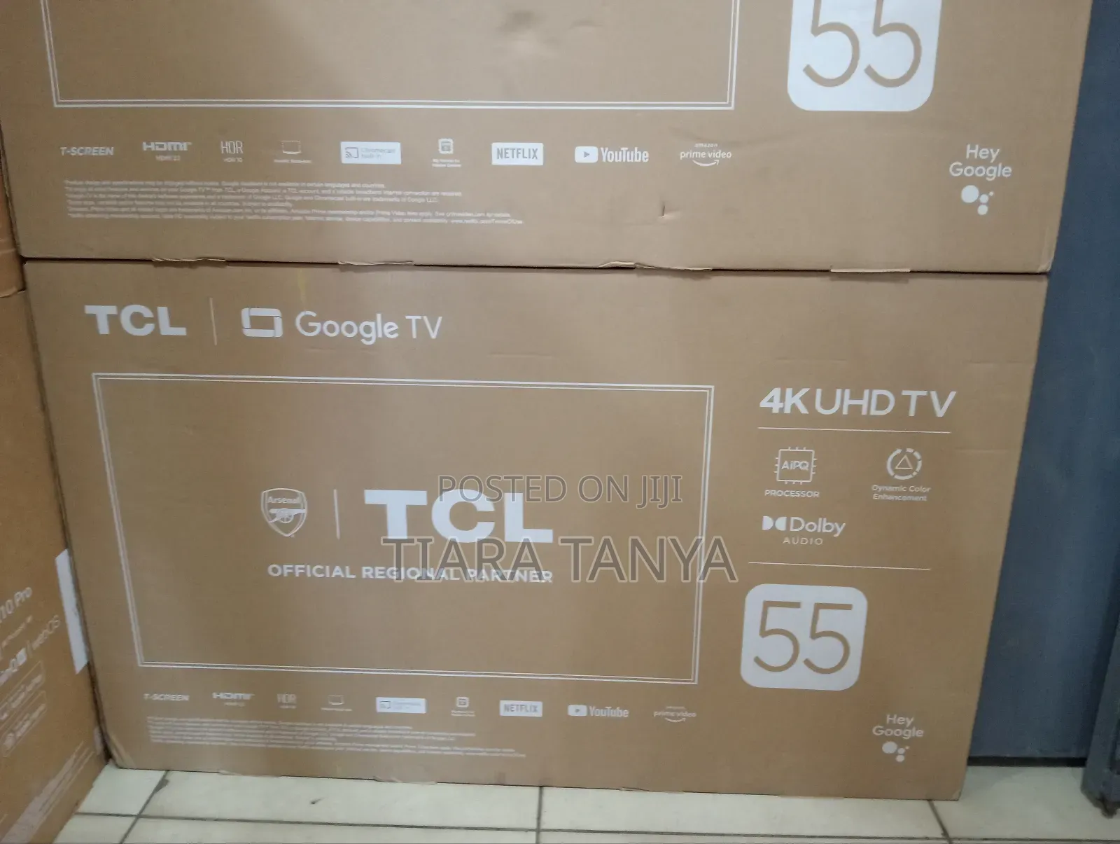 TCL 55 Inch Smart Google Uhd Tv 55p6vb