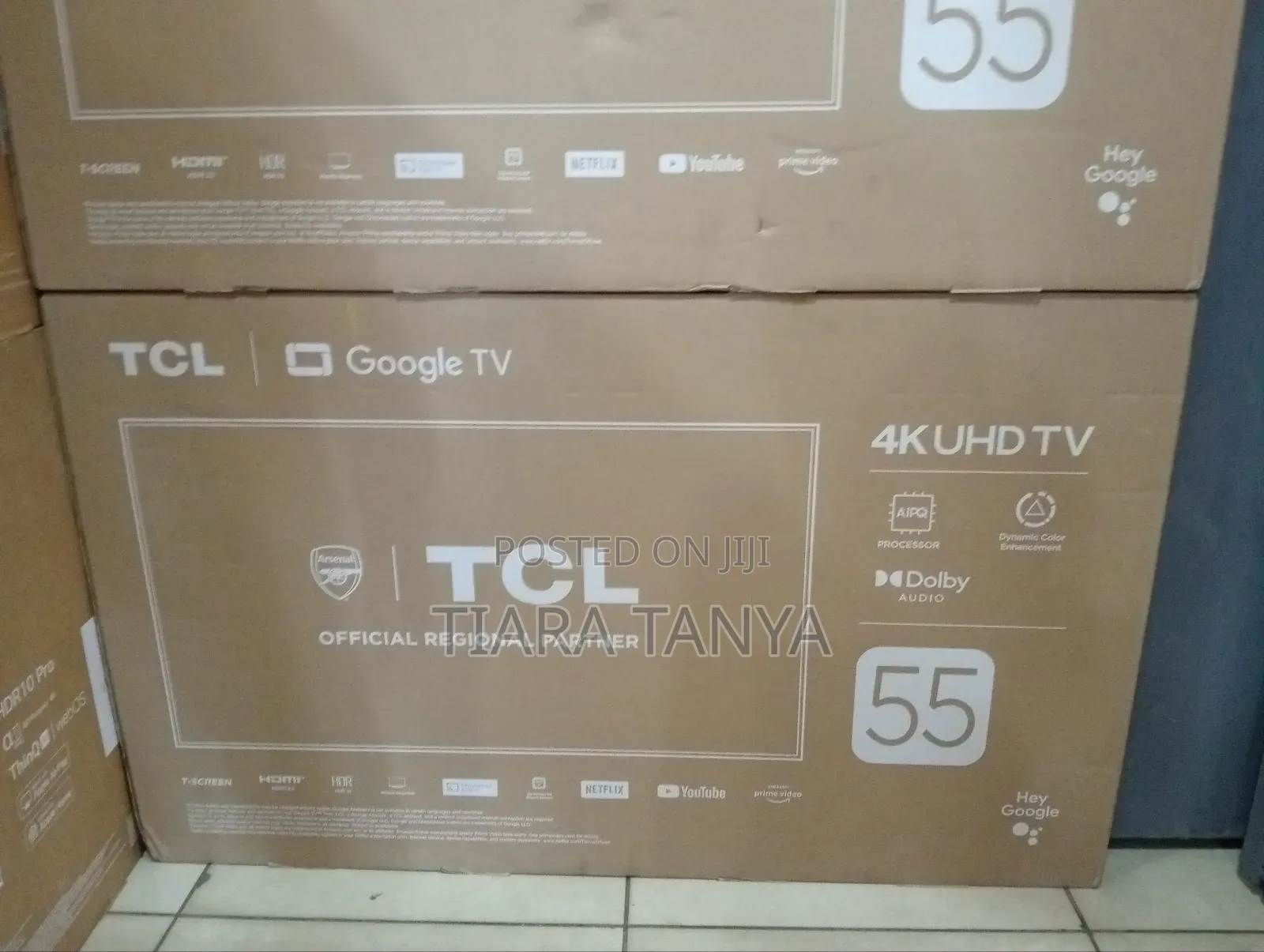 TCL 55 Inch Smart Google Uhd Tv 55p6vb