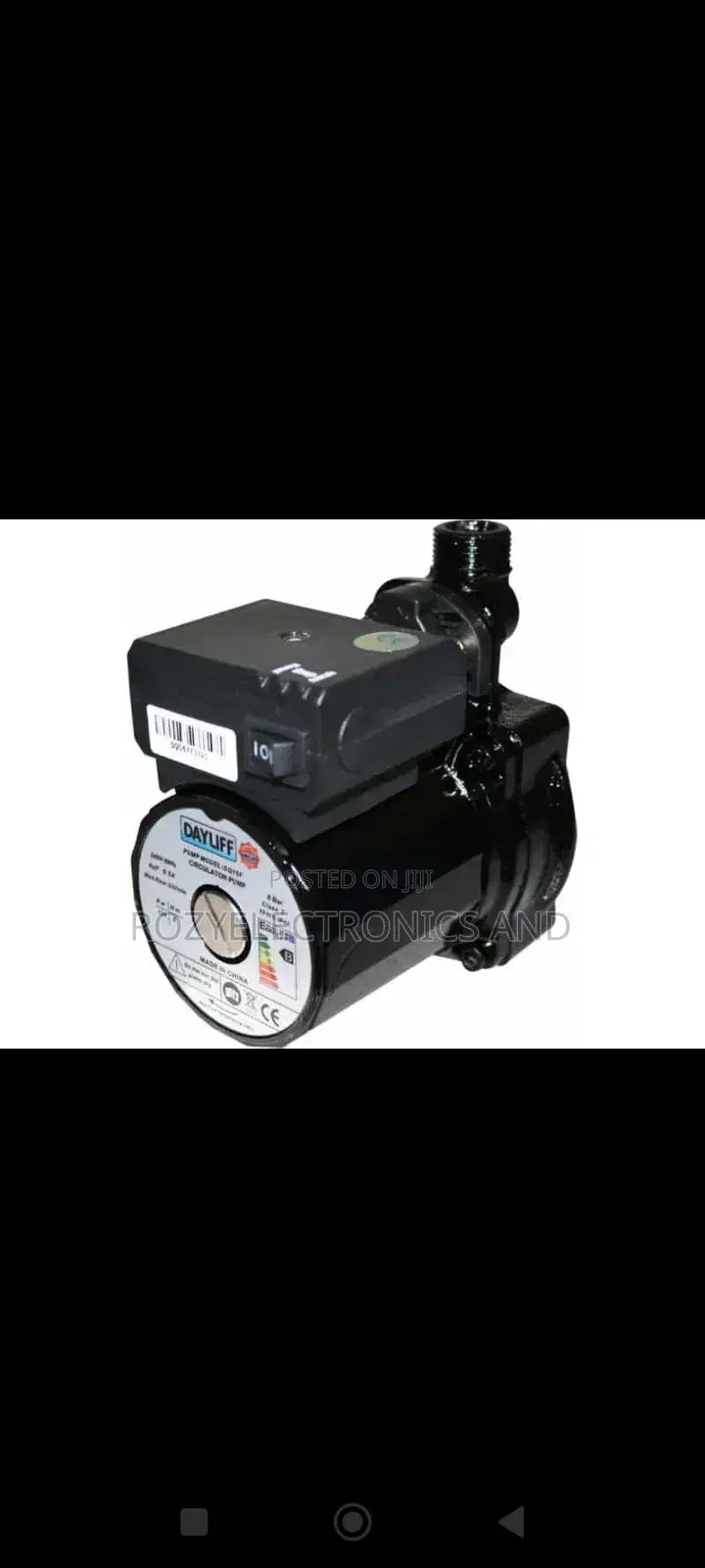 Dayliff and Sharif Water Pump 0.5hp