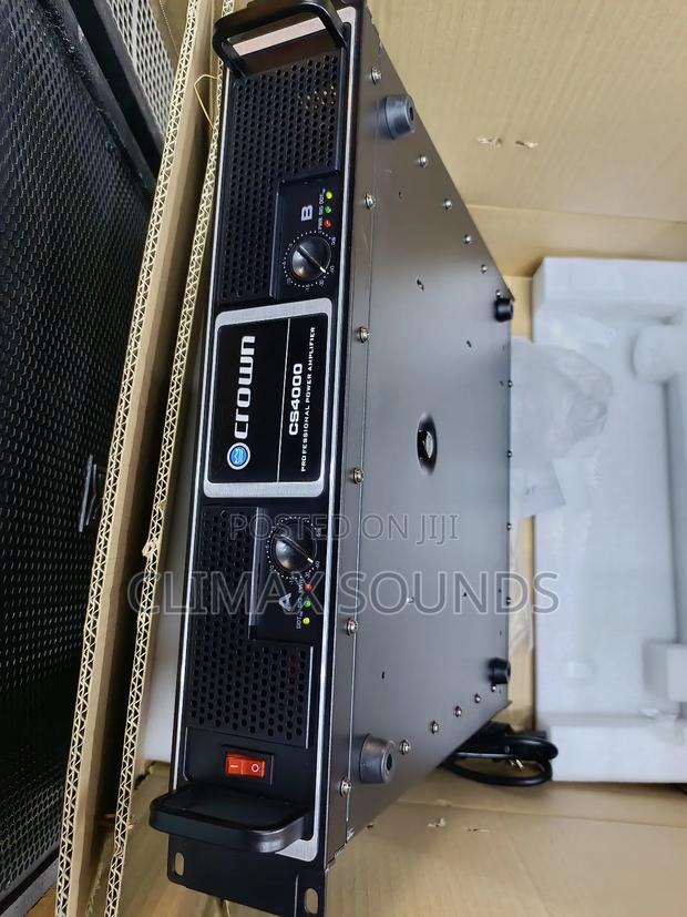 Crown Cs 4000 Power Amplifier - main view