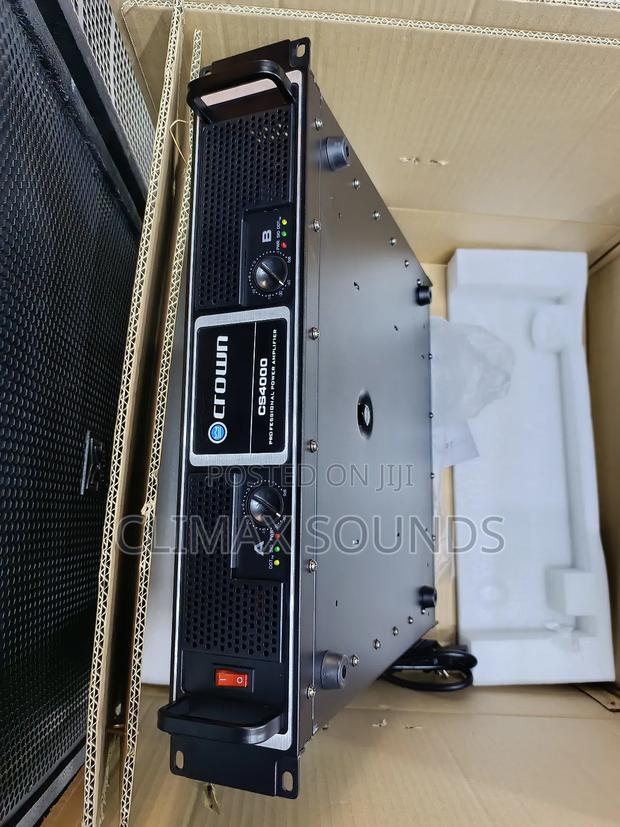 Crown Cs 4000 Power Amplifier - thumbnail 2