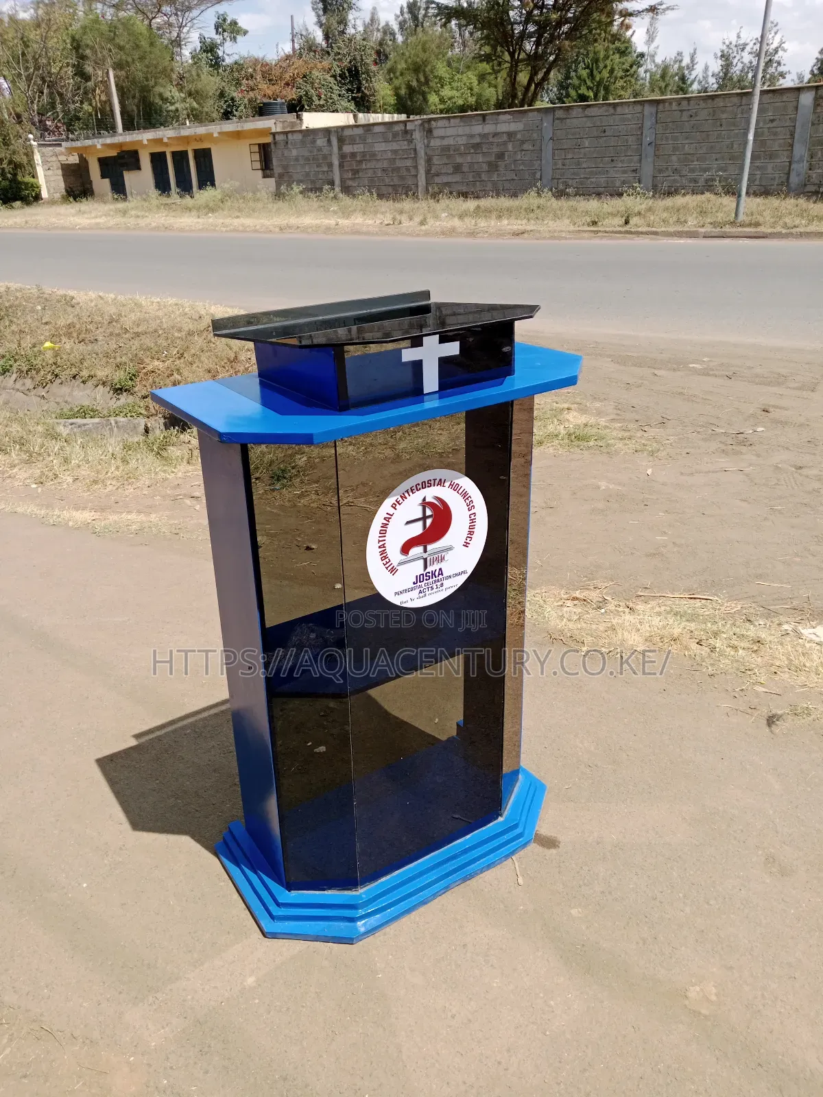 Preacher's Church Pulpit in Nairobi Central Furniture, Aquacentury