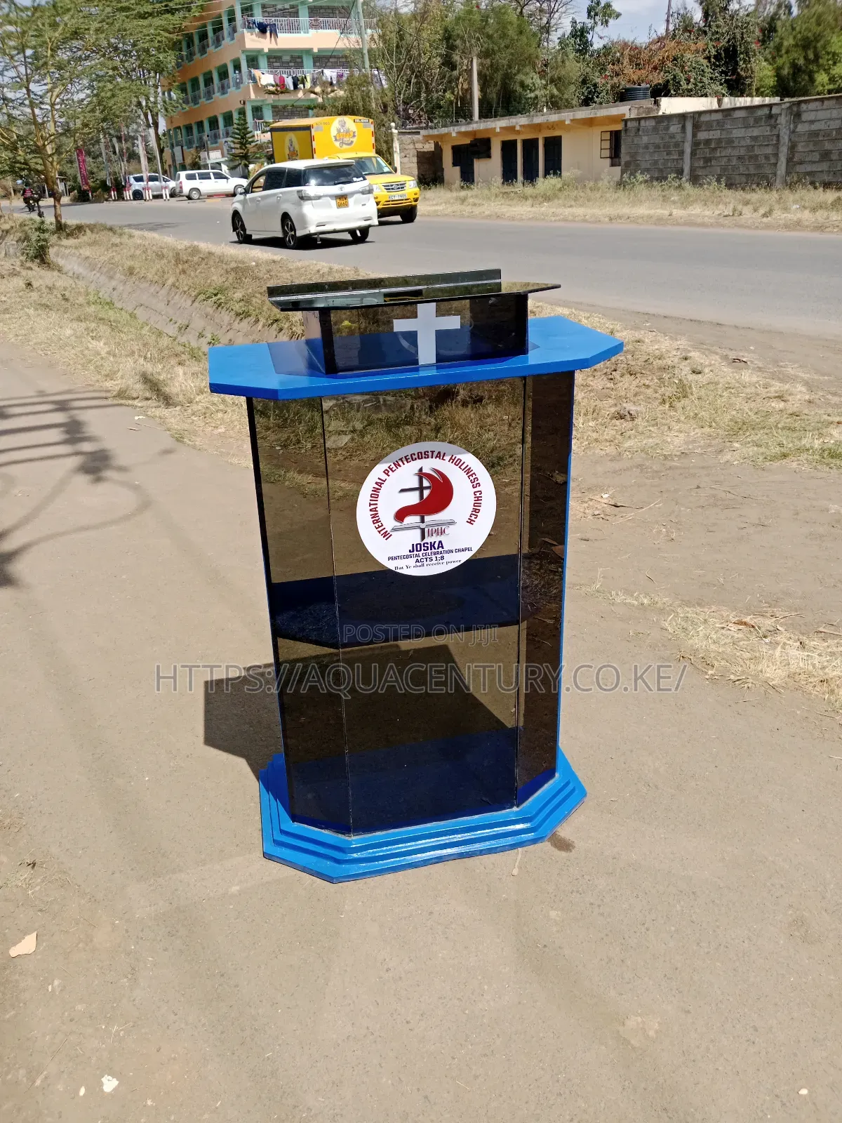 Preacher's Church Pulpit in Nairobi Central Furniture, Aquacentury