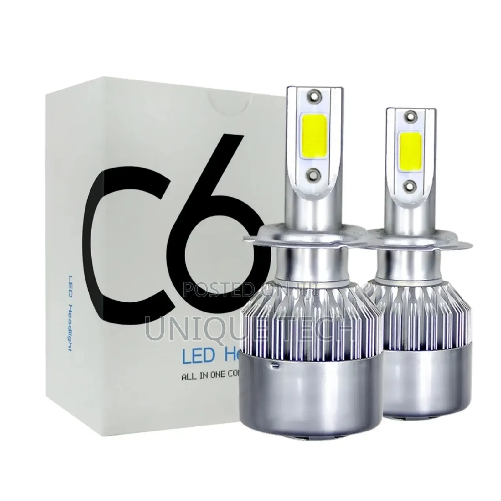 2 Pcs C6 H4/H11 Led Headlight Kit, Super Bright