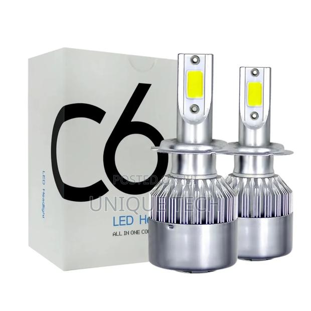 2 Pcs C6 H4/H11 Led Headlight Kit, Super Bright