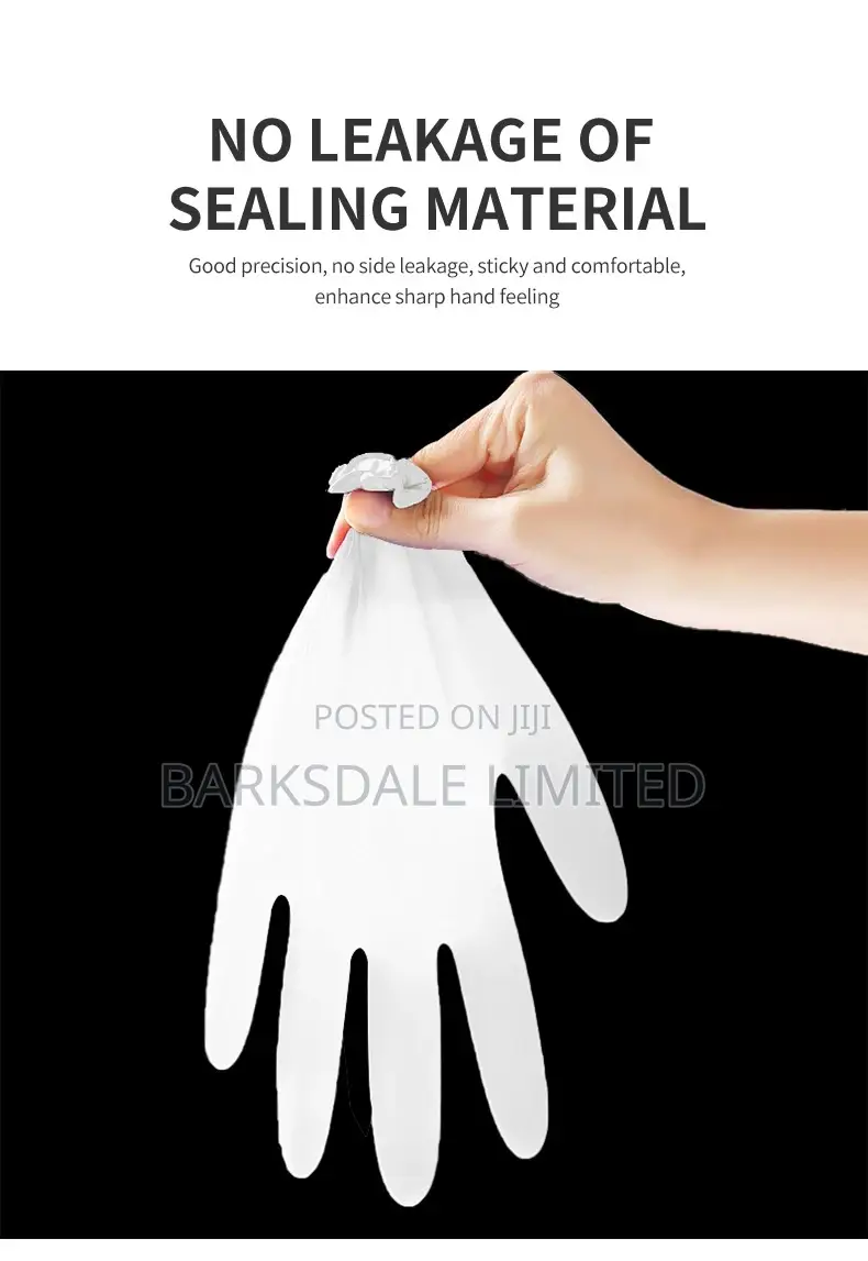 White Nitrile Medical Gloves Silicon Latex Rubber Kitchen