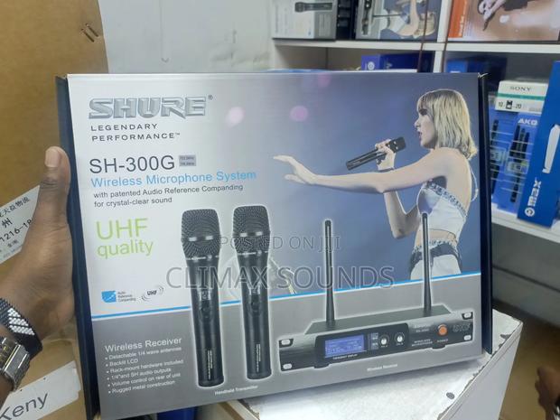 Shure Wireless Microphone,S SH 300 G