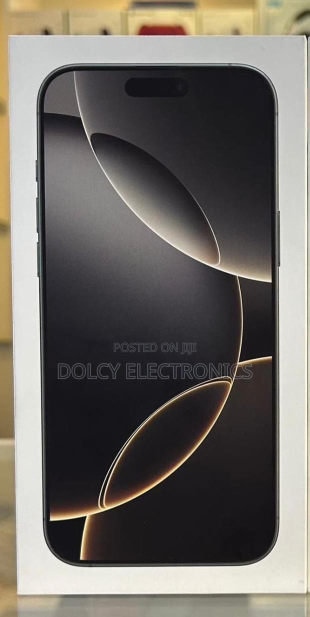 New Apple iPhone 16 Pro Max 512 GB Black - main view