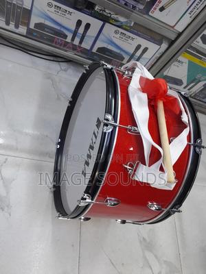 Marching Drum 24inch With Mullet and Straps - thumbnail 2