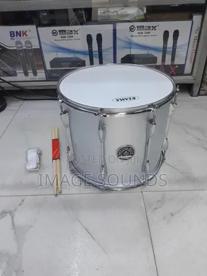 Marching Snare Drum Long (Silver)
