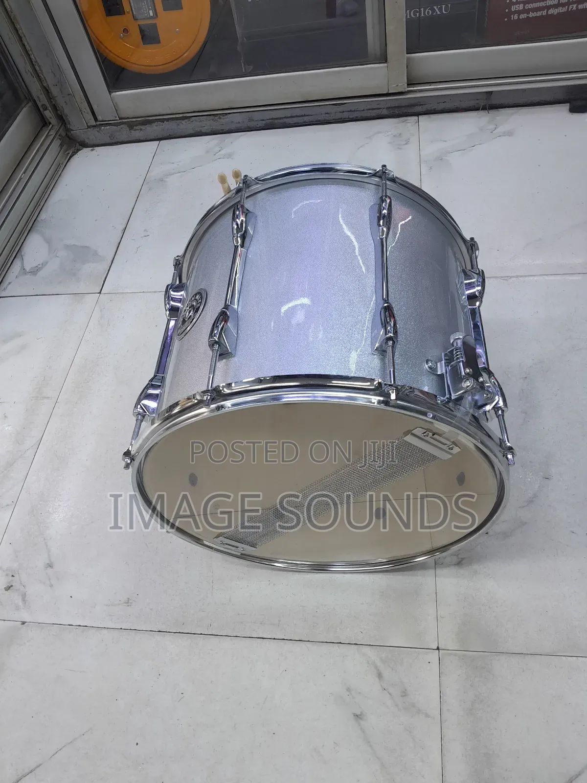 Marching Snare Drum Long (Silver)