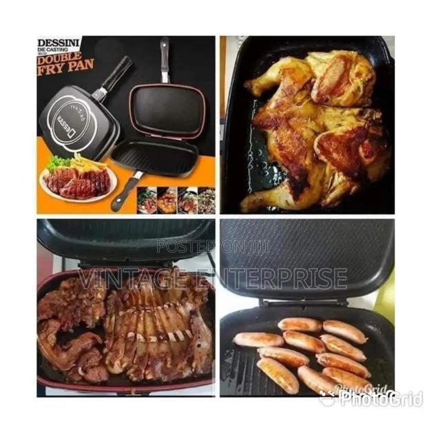 36cm Dessini Double Grill Pan - main view
