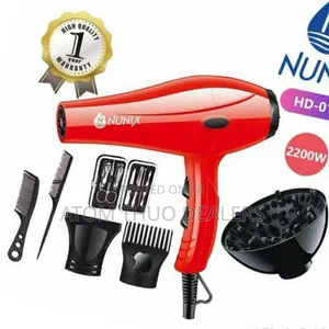 Nunix HD-01C Blow Dry Hair Dryer With Accessories HD-01C