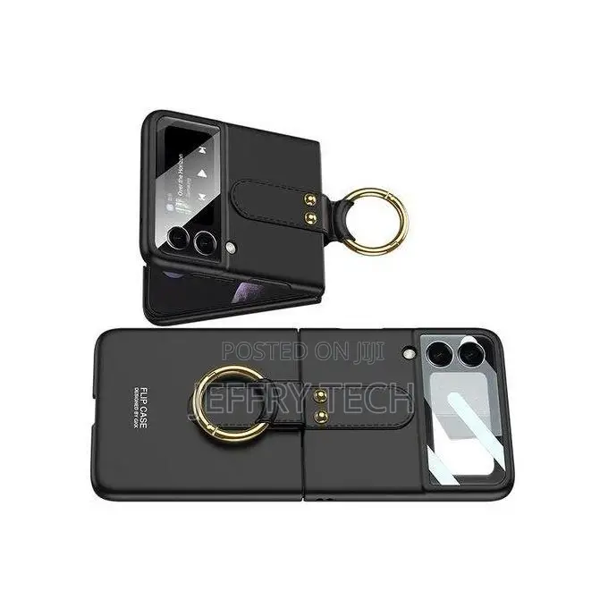 For Samsung Galaxy Z Flip 4 3 5G Luxuryblack Ring