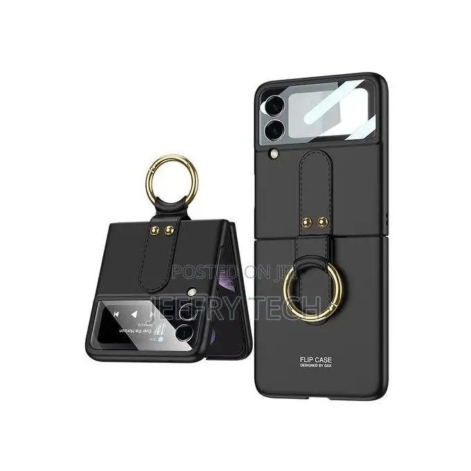 For Samsung Galaxy Z Flip 4 3 5G Luxuryblack Ring