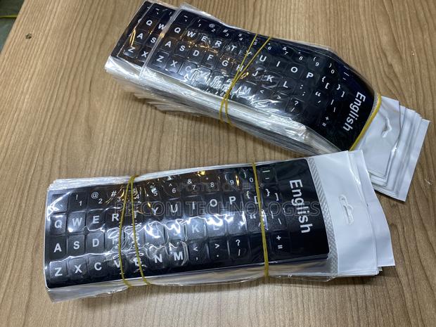 Laptop Keyboard Stickers-English - main view