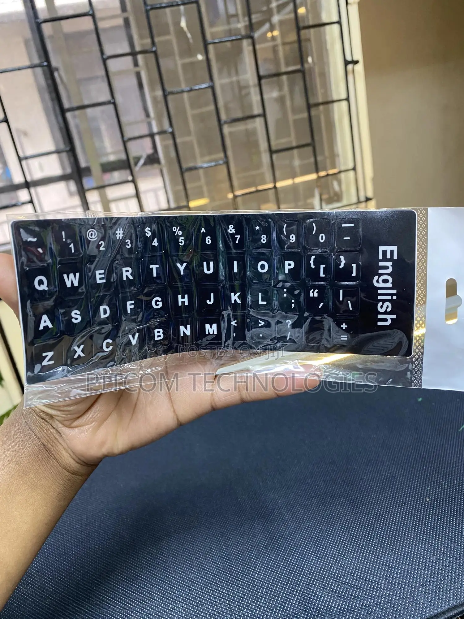 Laptop Keyboard Stickers-English