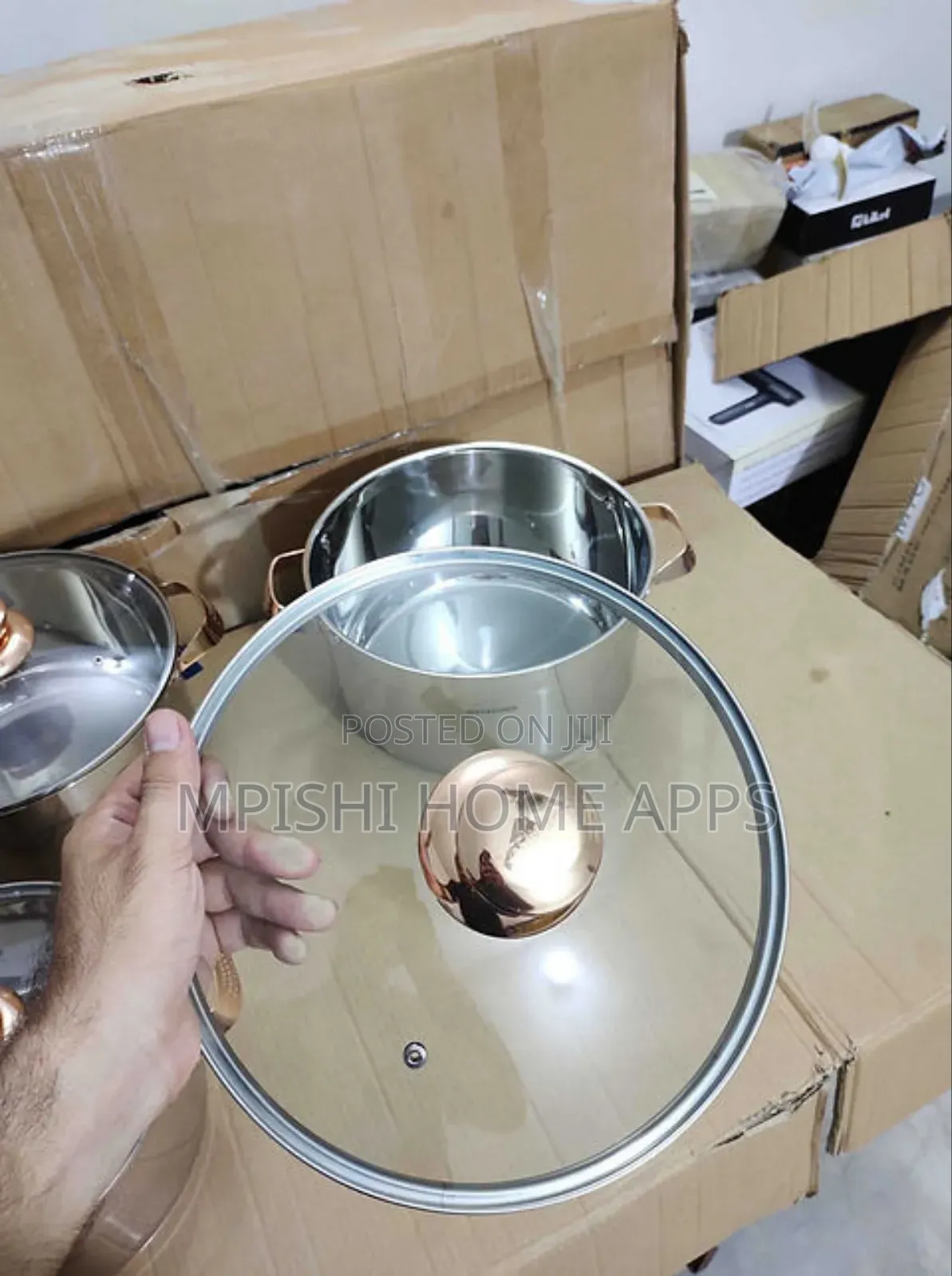 8pc Hoffavorer Stainless Steel Cookware