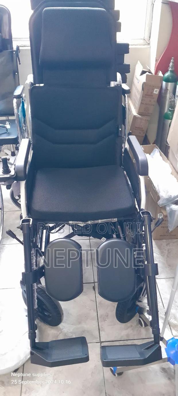 Reclining Highback Electric Wheelchair - main view