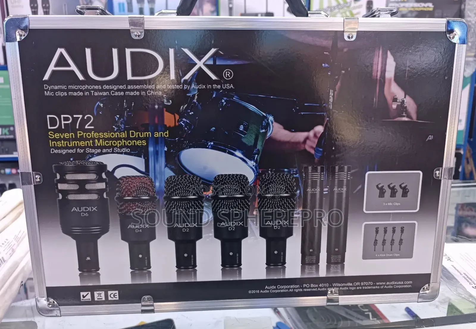 Audix DP72 7pcs Drumset Microphone