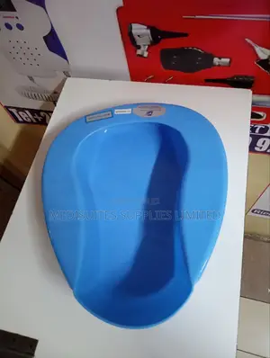 Blue Plastic Bed Pan