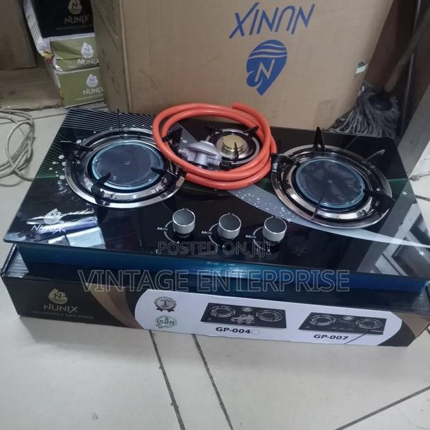 Nunix Tabletop Gas Cooker 2 Burner GP-004