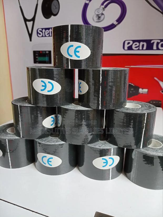 Kinesiology Tape Black - main view