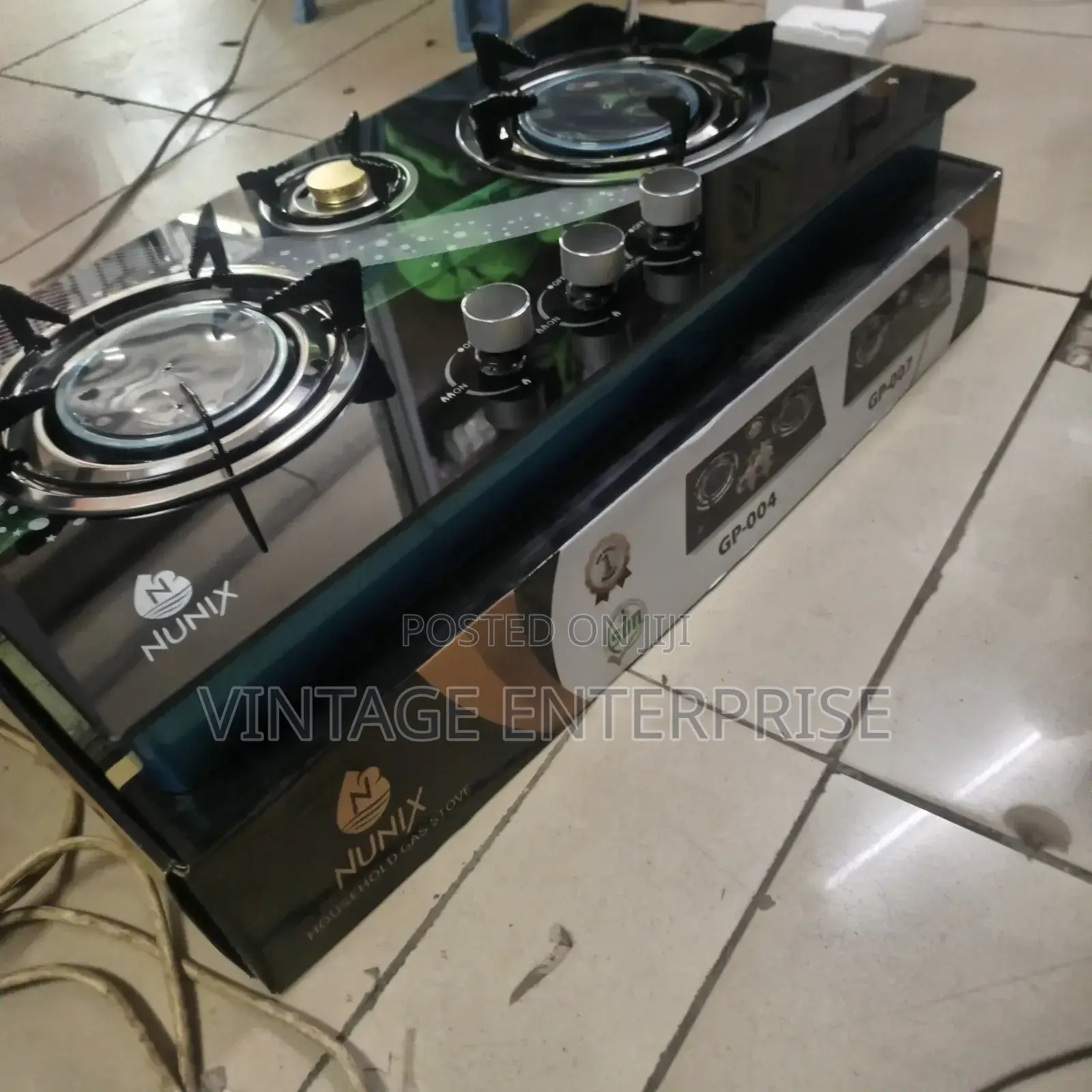 Gp -004nunix Tabletop Gas Cooker 2 Burner