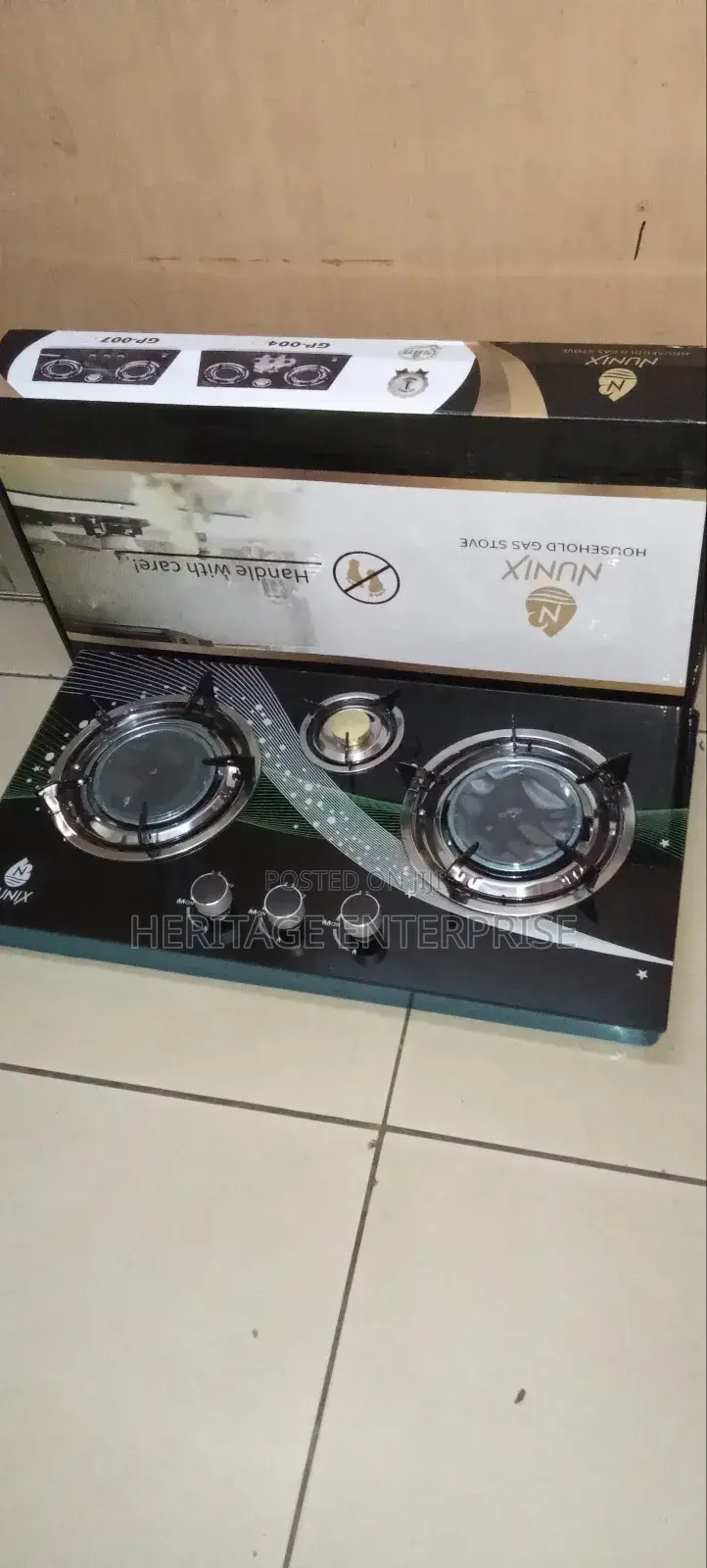 Table Top,3 Burner Gas Top
