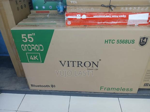 Vitron 55 Inch Frameless Uhd Android Tv - thumbnail 3