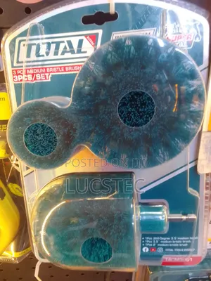 Total TACM3001 Medium Bristle Brush 3pcs