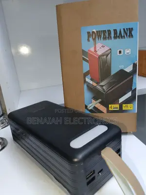 Efficient 60000mah Power With Led Light