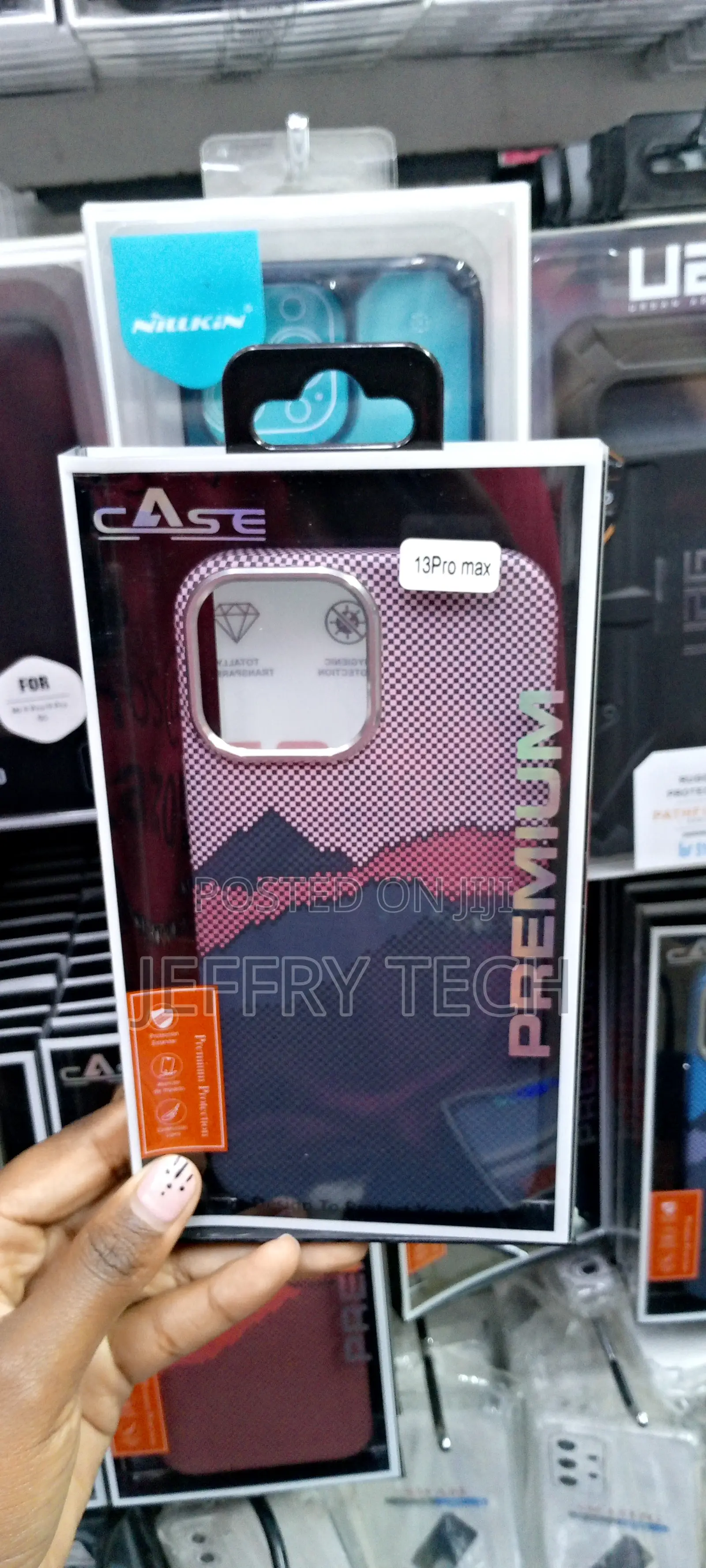 New Original Branded Carbon Fibre Casefor iPhone13 Max