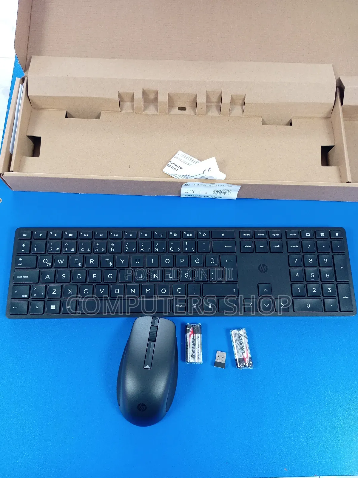 HP 655 Wireless Keyboard and Mouse Combo