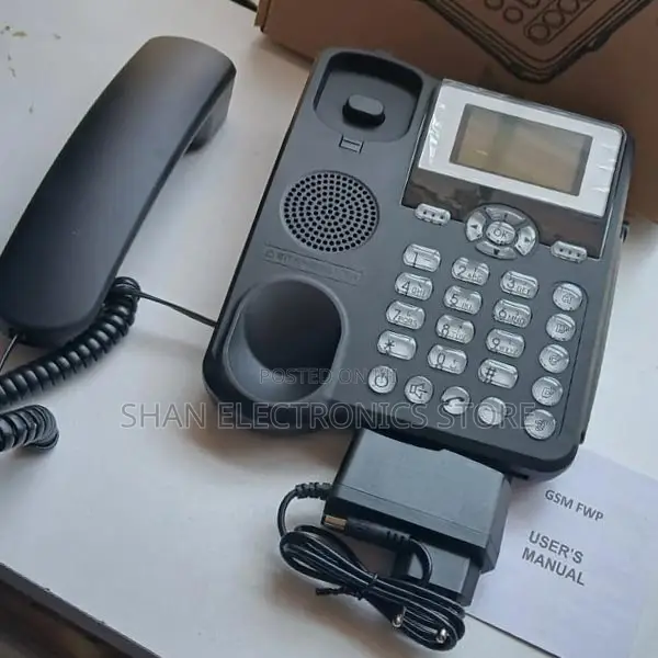 -GSM Single Sim Corded Landline Phone-Restocked