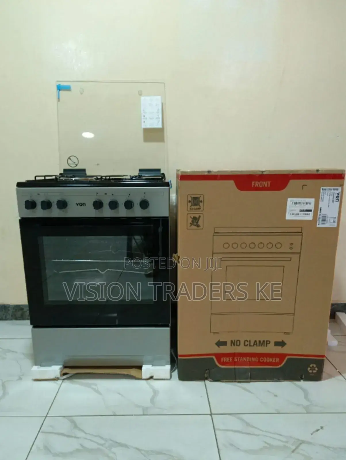 60*55 VON Cooker 3g + 1e VAC6SV31UY Standing Cooker