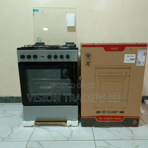 60*55 Von Cooker 3g+ 1e Vac6sv31uy Standing Cooker With Oven