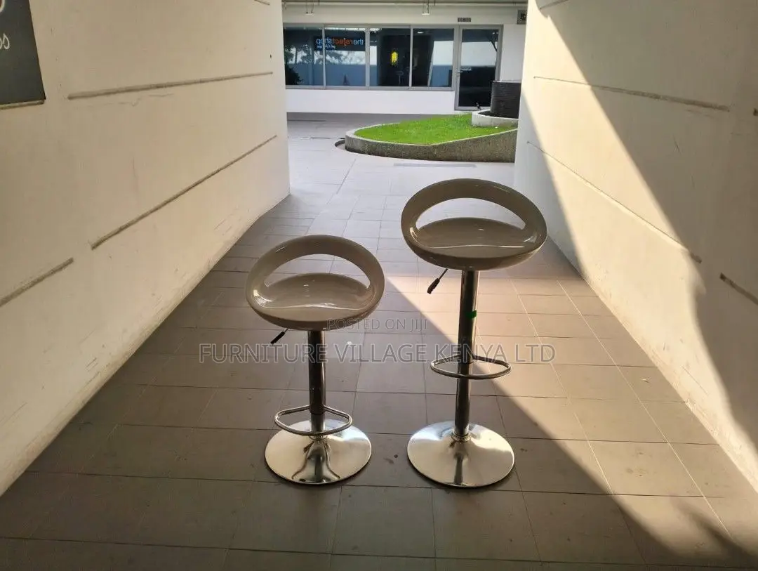Adjustable Swivel Bar Stool (All Colors) With Footrest