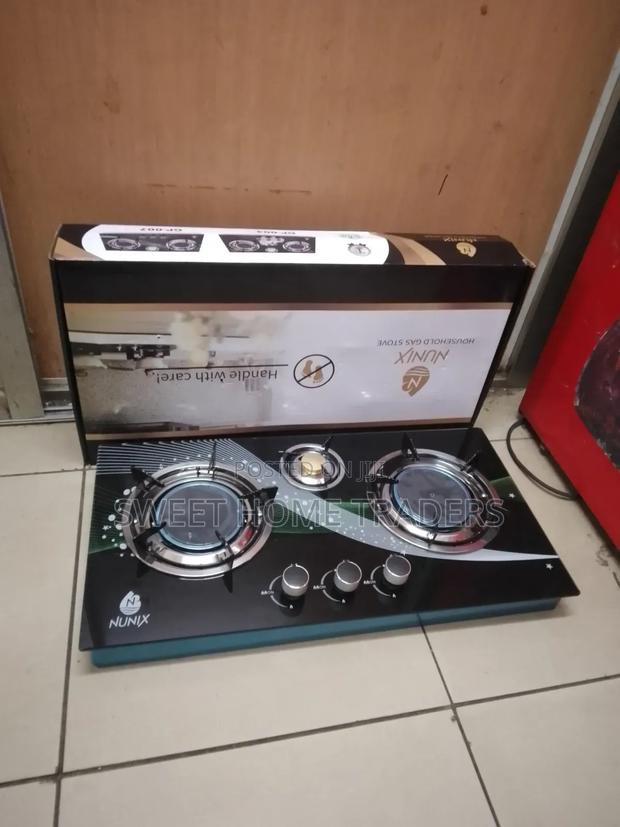 3 Burner Glass Top Inflared Table Top - main view