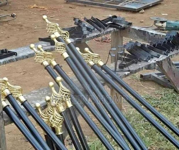 Jua Kali Curtain Rods/Curtains