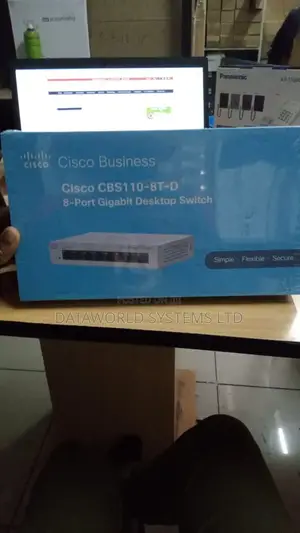Cisco CBS Unmanaged 8-Port Gigabit Switch Desktop Cbs110-8t-
