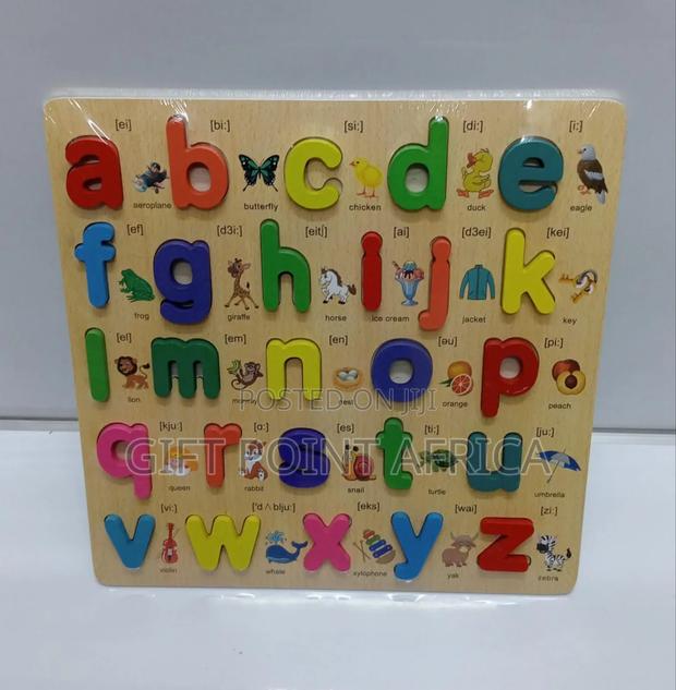 Wooden Kids Small Letters Board